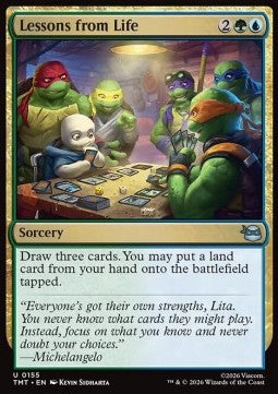 Lessons from Life - Teenage Mutant Ninja Turtles (Uncommon) [TMT-155]