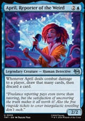 April, Reporter of the Weird - Teenage Mutant Ninja Turtles (Uncommon) [TMT-30]