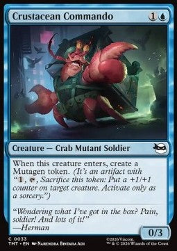 Crustacean Commando - Teenage Mutant Ninja Turtles (Common) [TMT-33]