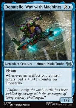 Donatello, Way with Machines - Teenage Mutant Ninja Turtles (Uncommon) [TMT-38]