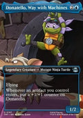 Donatello, Way with Machines - Teenage Mutant Ninja Turtles: Extras (Uncommon) [XTMT-197]