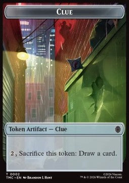 Clue Token // Rat Token (B 1/1)