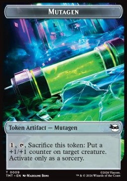 Mutagen Token // Robot Token (A 1/1) - Teenage Mutant Ninja Turtles: Tokens (Token) [TTMT-T 9/10]