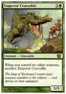 Emperor Crocodile - Eighth Edition (Rare) [8ED-246]
