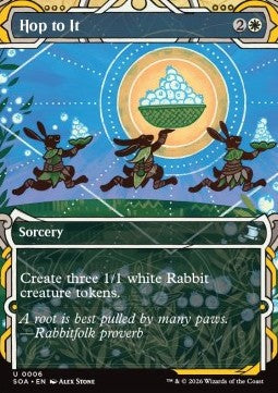 Hop to It (V.1) - Secrets of Strixhaven: Mystical Archive (Uncommon) [SOA-6]