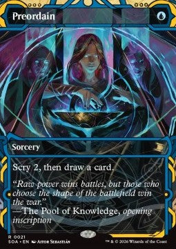 Preordain (V.1) - Secrets of Strixhaven: Mystical Archive (Rare) [SOA-21]