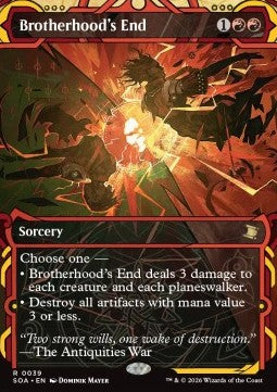 Brotherhood's End (V.1) - Secrets of Strixhaven: Mystical Archive (Rare) [SOA-39]