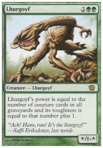 Lhurgoyf - Eighth Edition (Rare) [8ED-259]