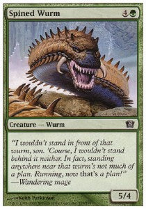 Spined Wurm - Eighth Edition (Common) [8ED-279]