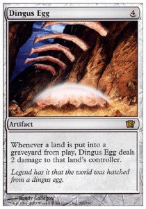 Dingus Egg - Eighth Edition (Rare) [8ED-297]