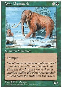 War Mammoth - Fifth Edition (Common)