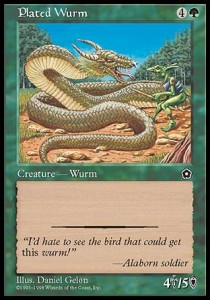 Plated Wurm - Portal Second Age (Common)
