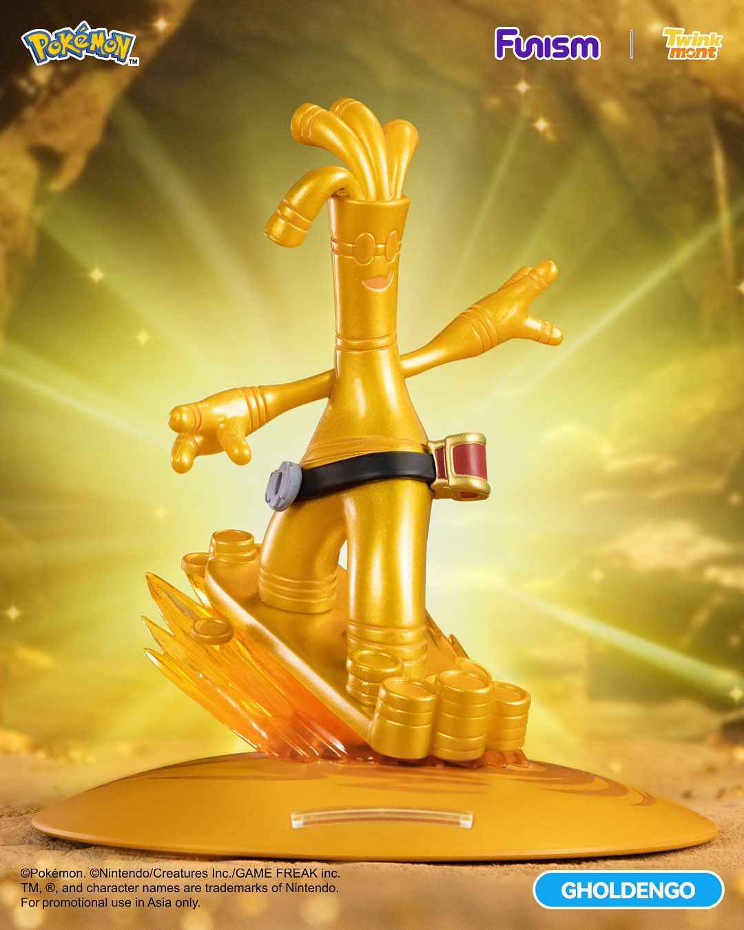 Pokémon Funism Gromago / Gholdengo — figurine collector