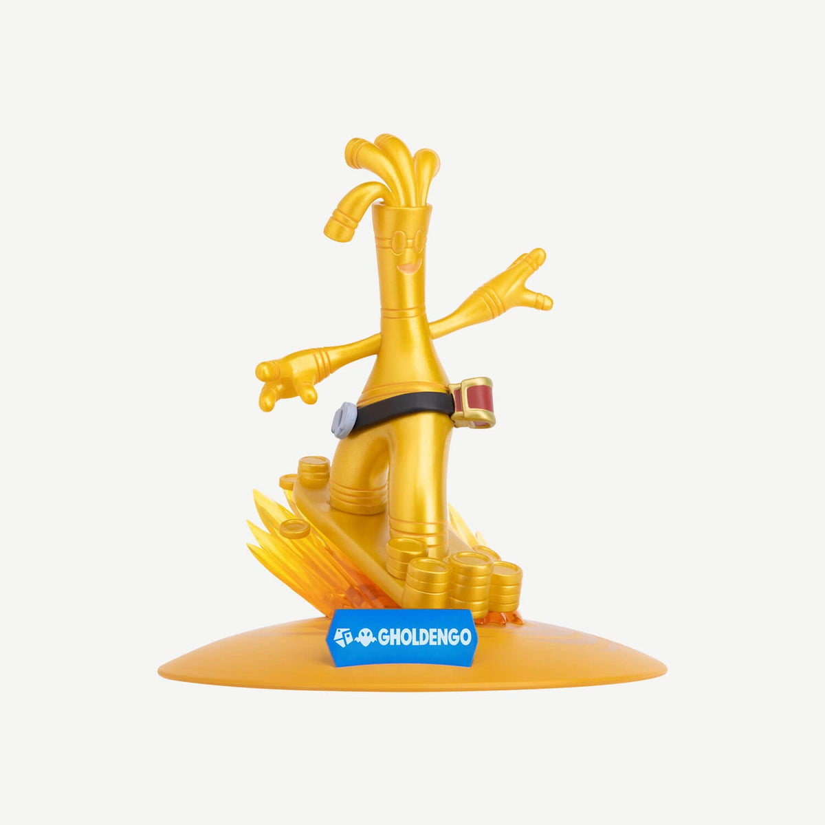 Pokémon Funism Gholdengo — official product image on an off-white background