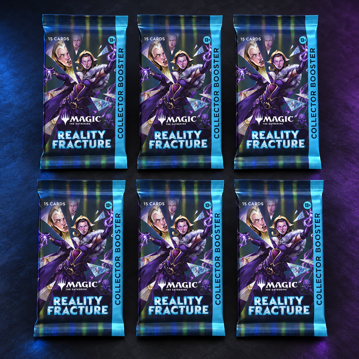 Lot Jean : six boosters collector Réalité fracturée