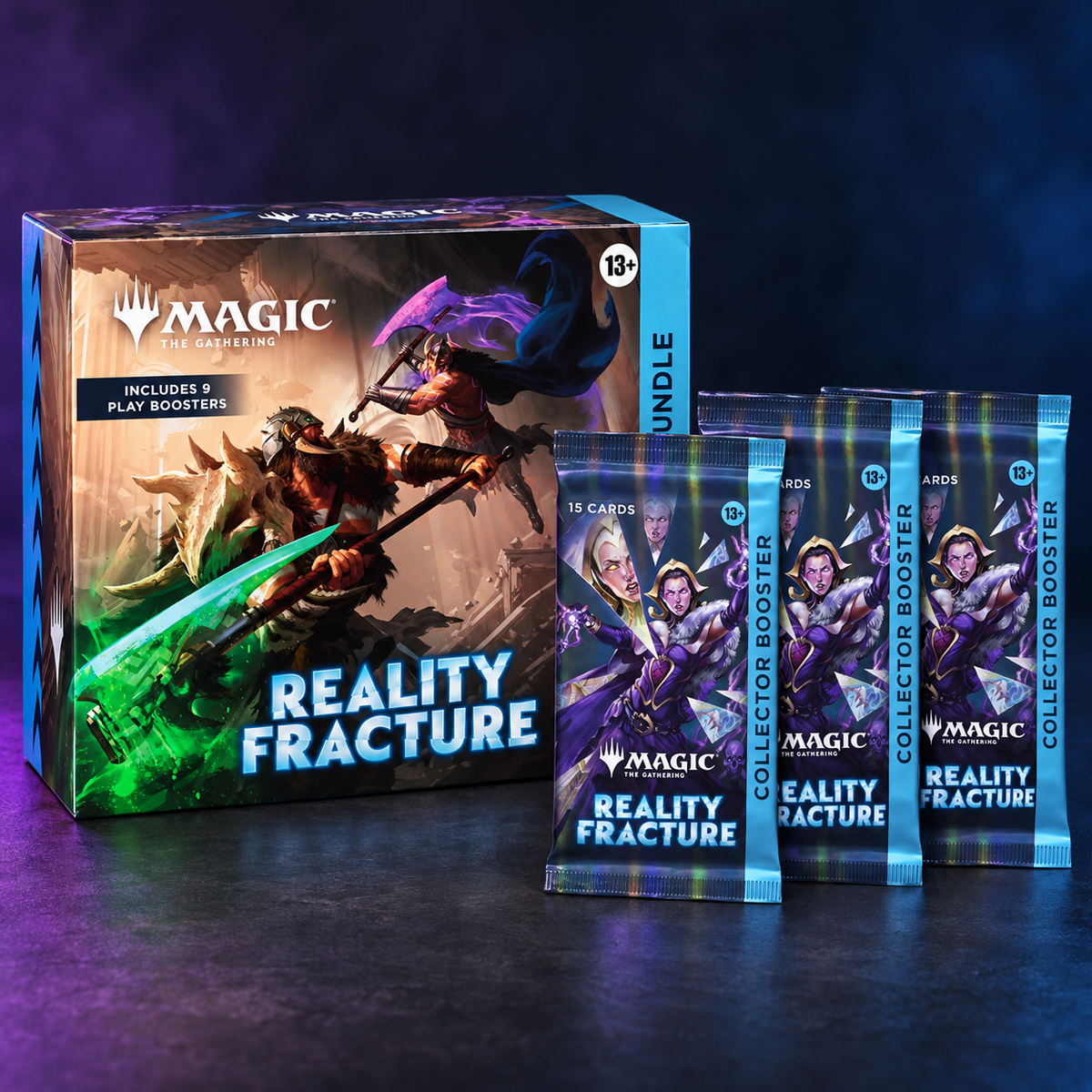 Lot Mathieu : un bundle et trois boosters collector Réalité fracturée