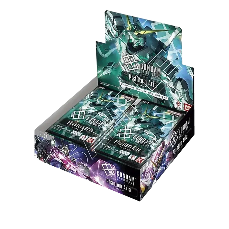Gundam GD04 Phantom Aria — Booster Box (24 packs) — Japanese — product image on transparent background