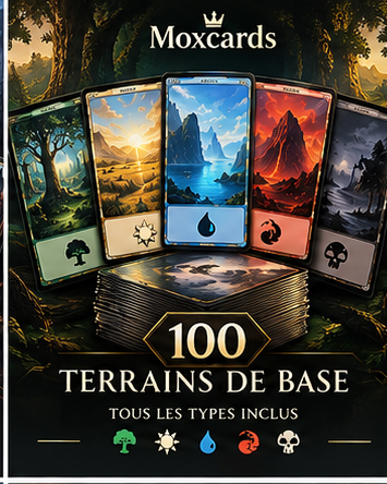 Lot de 100 terrains de base