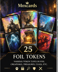 25 FOIL Tokens Lot