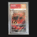 Grahyèna / Mightyena 243/217, French, Pure Grading 10 GEM MINT, certificate 587294 — actual graded card