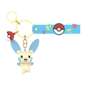 Pokémon Funism — Porte-clés Négapi / Minun — visuel officiel TCG Distribution