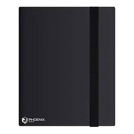 Phoenix Shield Basic Album 396 pochettes noir - vue de face