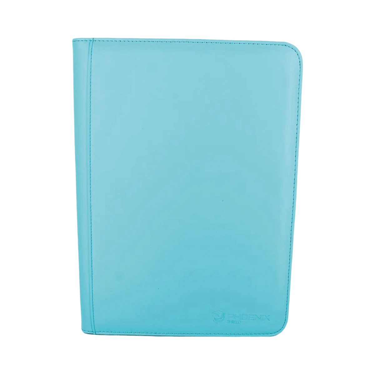 Phoenix Shield Zip Album Deluxe Turquoise Blue 360 cartes — visuel produit officiel