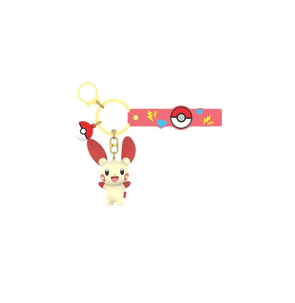 Pokémon Funism — Porte-clés Posipi / Plusle — visuel officiel produit