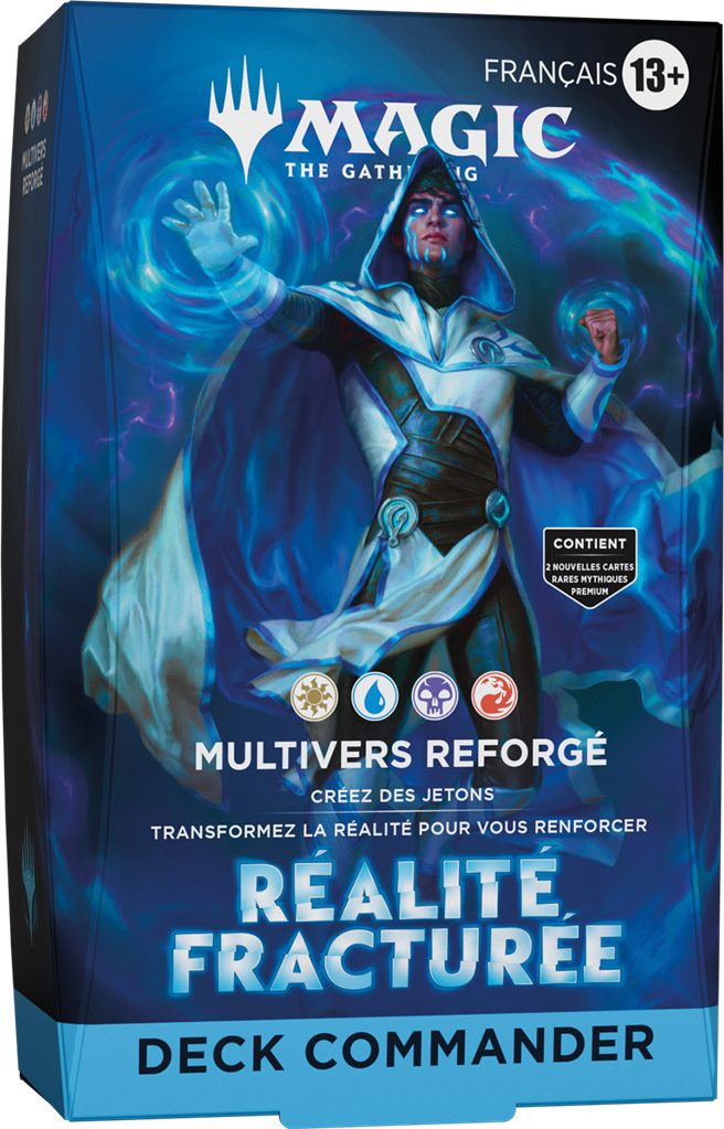 Magic: The Gathering Reality Fracture Commander Deck Multivers Reforgé - French