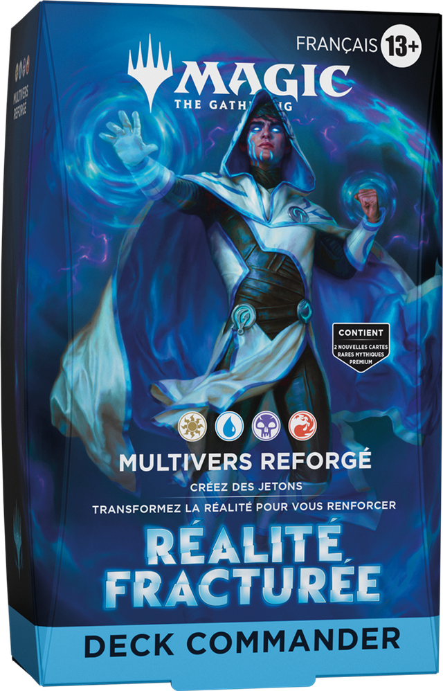 Magic: The Gathering Reality Fracture Commander Deck Multivers Reforgé - French
