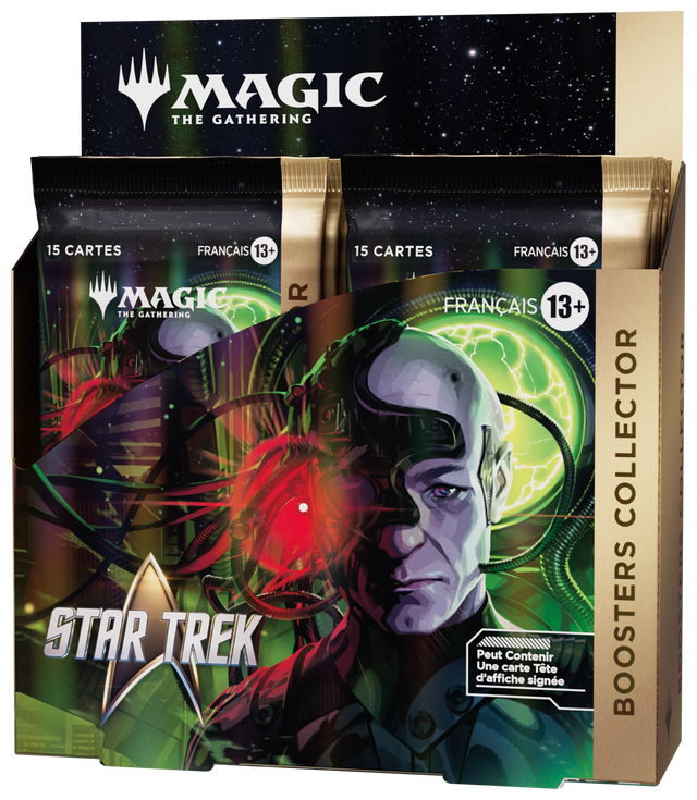 Boîte de 12 boosters collector Star Trek - Français