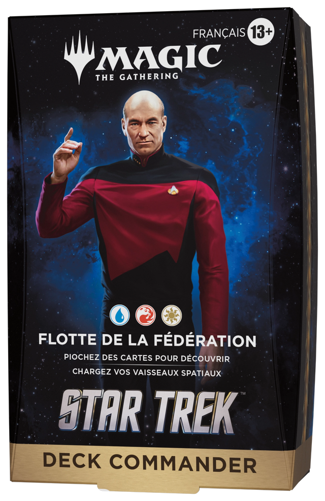 Deck Commander Star Trek - Flotte de la Fédération - Français