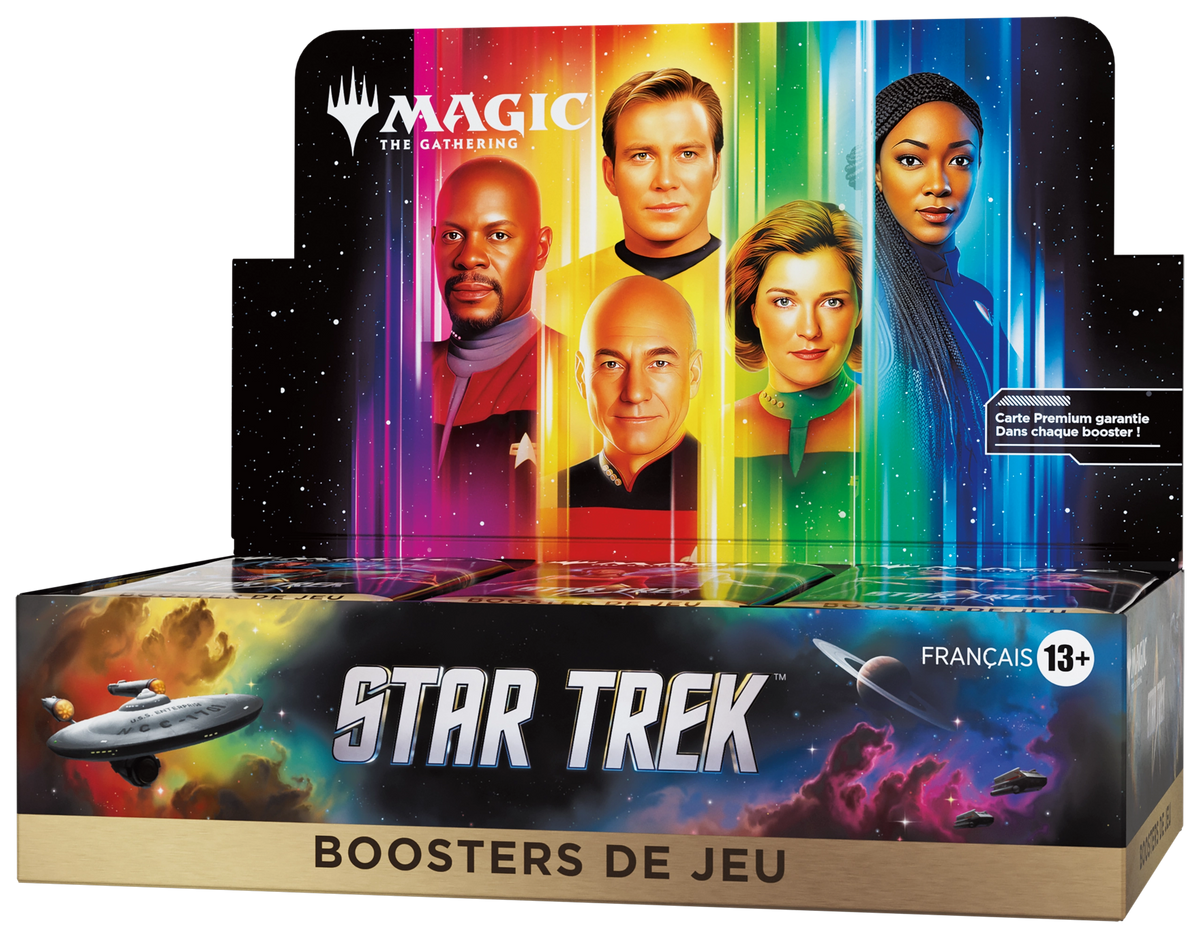 Boîte de 30 boosters de jeu Star Trek - Français