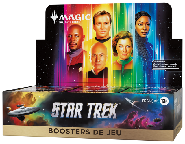 Boîte de 30 boosters de jeu Star Trek - Français