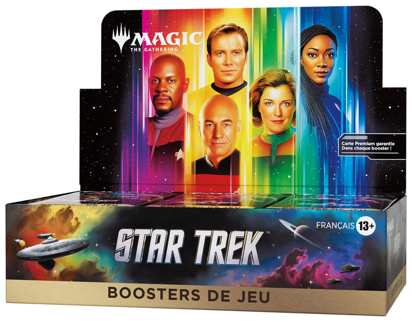 Boîte de 30 boosters de jeu Star Trek - Français