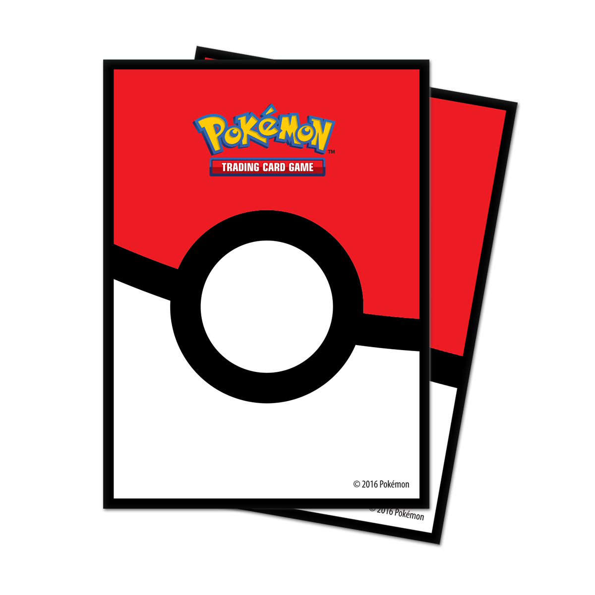 Ultra PRO Poké Ball Deck Protector Sleeves 65ct — visuel officiel détouré
