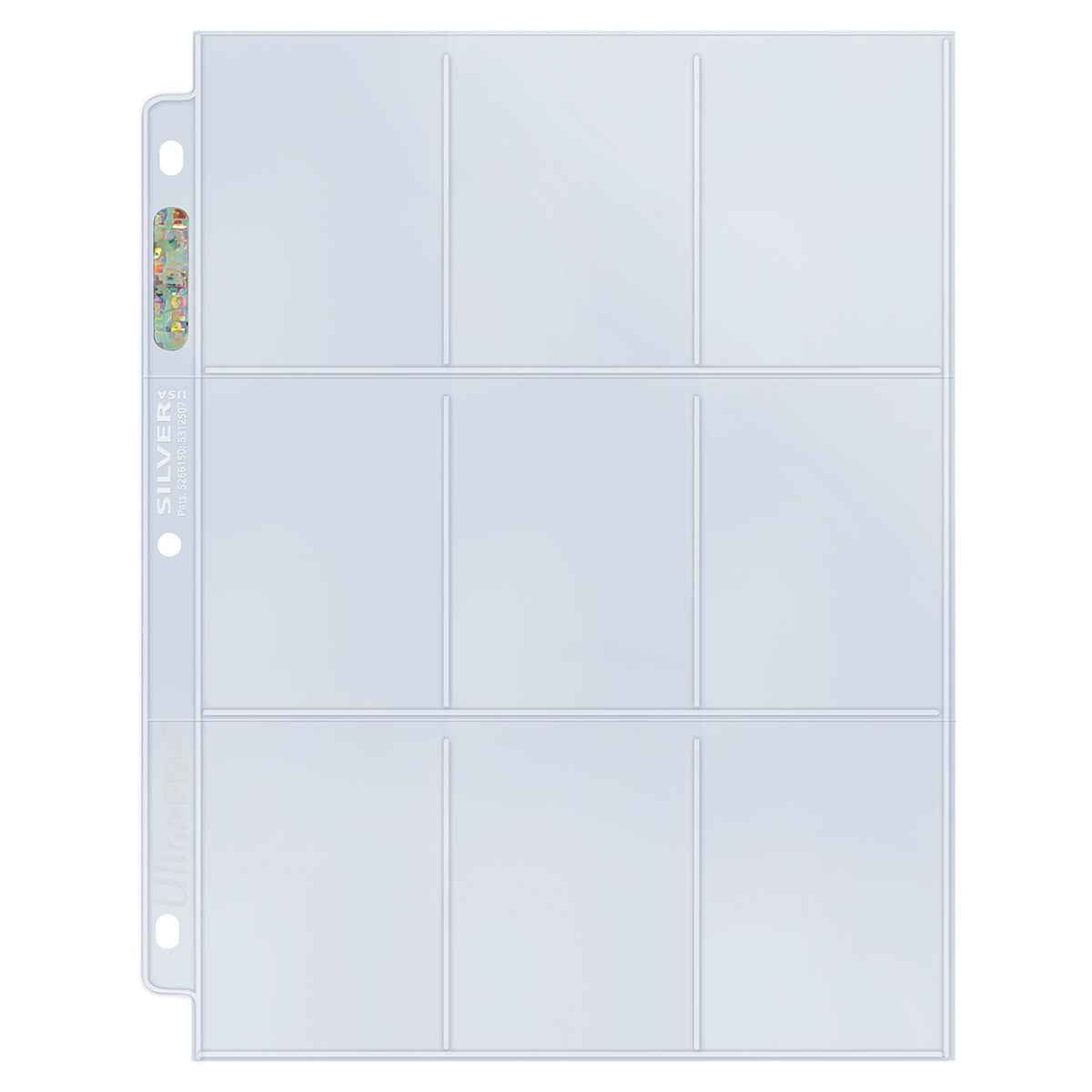 Ultra PRO Silver Series 9-Pocket Pages - visuel officiel