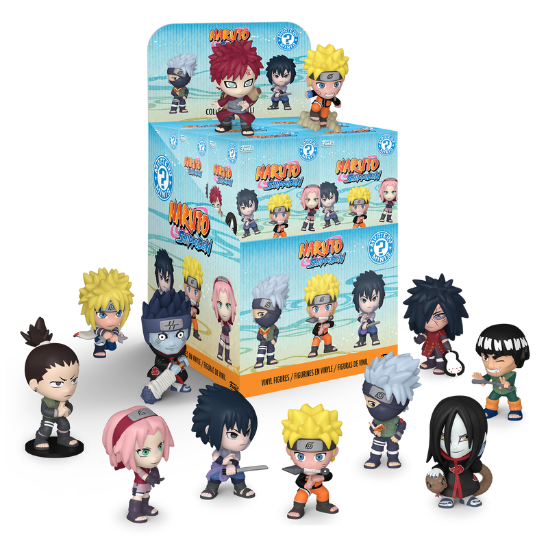 Naruto Shippuden Mystery Minis - visuel officiel Funko